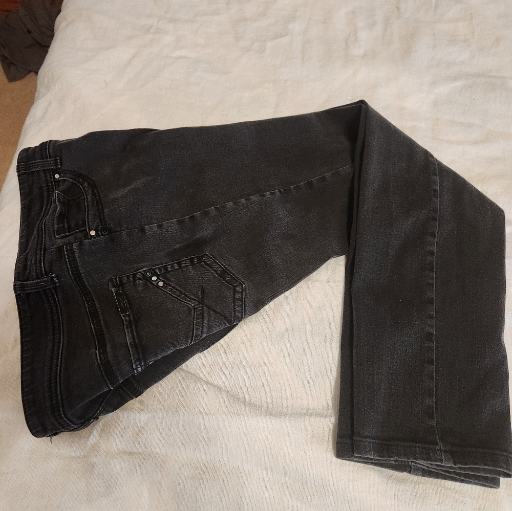 So slimming by Chico's black Jeans Size 8